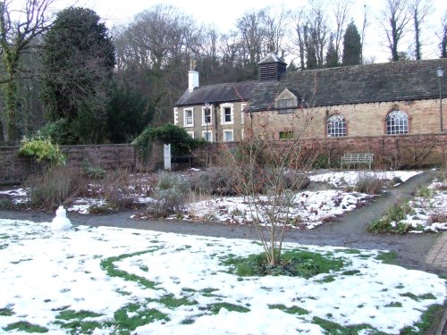 Chadkirk: The Walled Garden in February